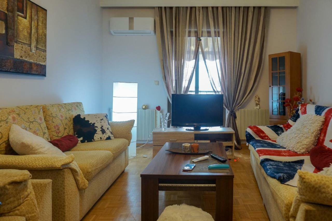 Peaceful & Styled Flat, 2 Bdrms, Wifi, Smart Tv Leilighet Kavála Eksteriør bilde
